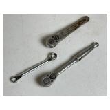 Snap-On Double Off-Set Box End Wrench & Ratchets
