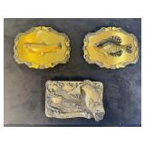 Fishing Theme Belt Buckles