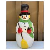 Empire Snowman Blow Mold