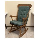 Vintage Wood Rocking Chair