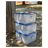 Storage Totes with Lids
