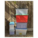 Storage Totes with Lids