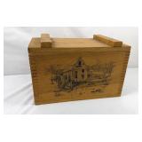 Wood Crate of .38 SPL Casings
