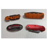 4 Lockback Utility Knives