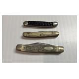 3 Pocket Knives