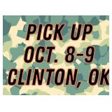 Pick Up Oct. 8-9