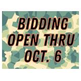 Auction Ends October 6