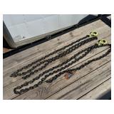16 ft 3/8 in Chains with Hooks