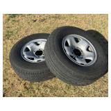 Firestone Tires with Toyota Rims