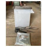 Grill Tools, Fire Glass Drops & Storage Container