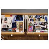 Contents of Two Drawers - Office Supplies
