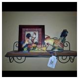 Ceramic Rooster & Decor