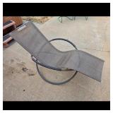 Gray Outdoor Lounge Chair