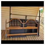 King Headboard and Bed Frame