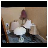 5 Table Lamps