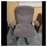 Gray Fabric Office Chair