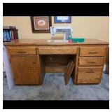 Singer Sewing Machine with Cabinet