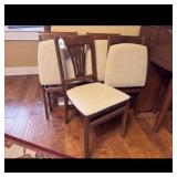 Mid-Century Modern Folding Dining Chairs