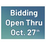 Bid Now Thru October 27