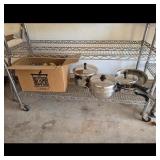 Stainless Steel Cookware & Milkshake glasses