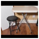 Lifetime Folding Table & Stool