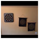 3 Dartboards with Accessories
