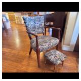 Route 66 Armchair and Ottoman