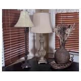 Table Lamps and Decor