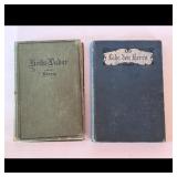 Vintage German Hymnal Books - Lorenz