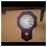 Verichron Octagon Wall Clock