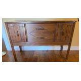 Mid-Century Modern Wood Sideboard Cabinet