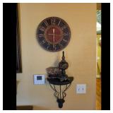 Wall Clock, Shelf & Decor Set