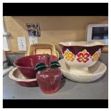 Serving Plates, Bowls, Pie Dish, etc.