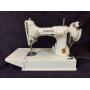 Vintage White Singer Featherweight 221K