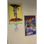 LOT,2X SUPERHERO WALL DECOR, 15.5"X10" + 16.5"X11"