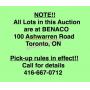 ALL LOTS ARE AT BENACO