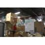LOT, SHELF OF ASST PAPER & PLASTIC CUPS, LIDS ETC