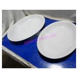 LOT, NEW 4PC ASST SIZE REVOL OVAL OVEN SAFE DISHES