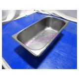 LOT, 12 PCS S/S 1/3RD SIZE INSERTS