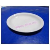 LOT, 20 PCS 9.5"X7.25" OVAL WORLD PLATES