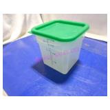 LOT, 11PC 3.5QT INGREDIENT MEASURE BINS W/ LIDS