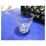 LOT, 40 PCS 3.5"T LIBBEY PANELLED TUMBLER