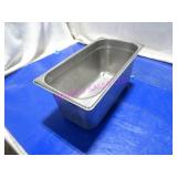 LOT, 13 PCS S/S 1/3RD SIZE INSERTS