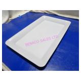 LOT, 27PCS 18"X11.5" MELAMINE RECT. PLATTER
