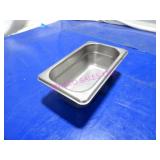 LOT, 9PCS S/S 1/9TH SIZE INSERTS