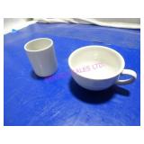 LOT, 22PCS ASST STYLE COFFEE/TEA MUGS  NOTES!