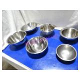 LOT, 28PCS ASST SIZE S/S MIX BOWLS