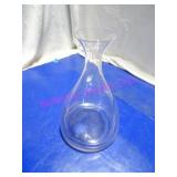 LOT, NEW 3PC STOLZLE 11.25"T 53OZ WINE DECANTER