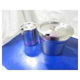 LOT, 11PCS ASST SIZE S/S ROUND INSERTS  NOTES!