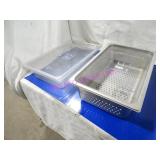 LOT, 8PC FULL SIZE INSERT W/ LIDS  NOTES!